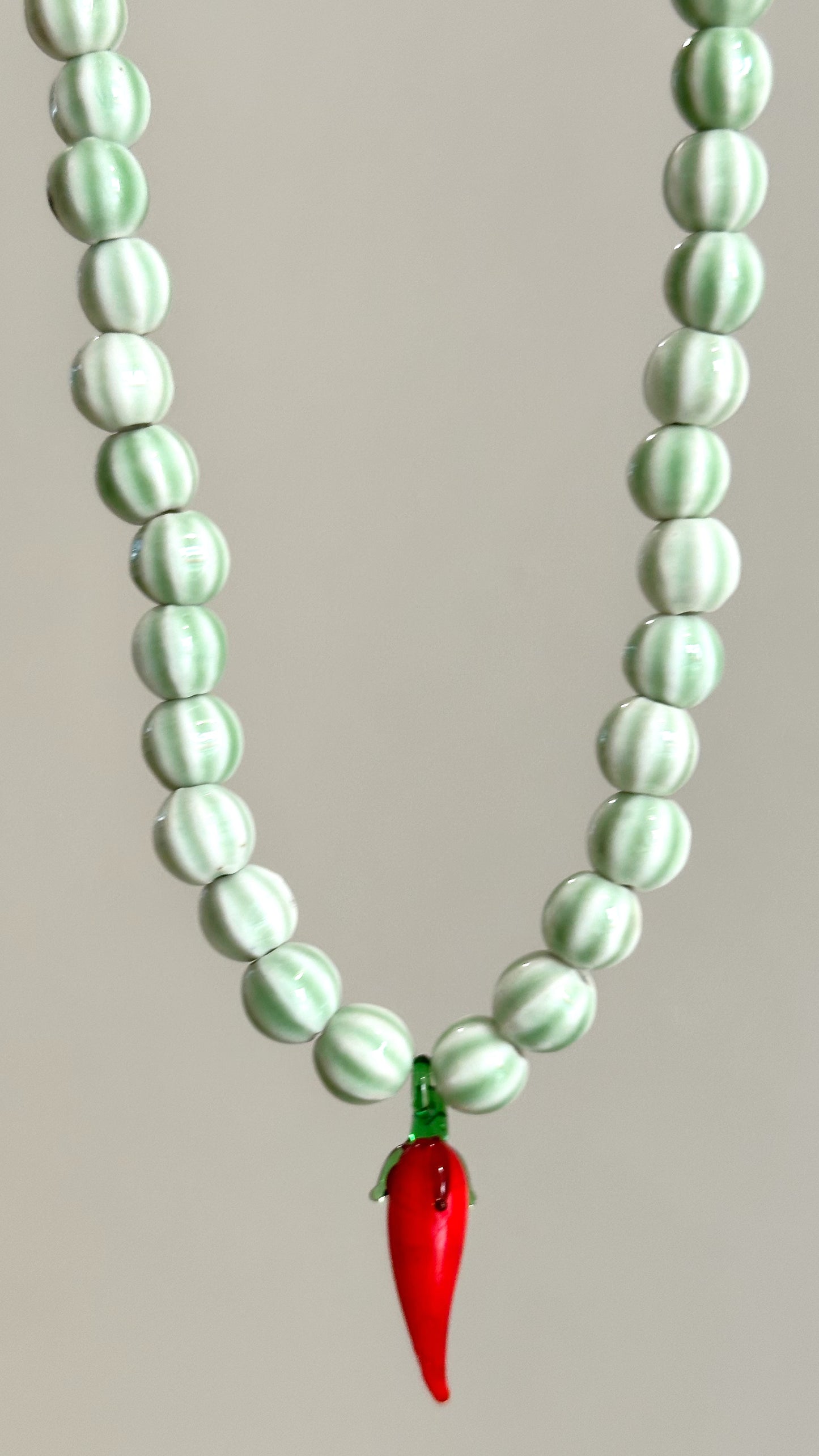 Red pepper necklace
