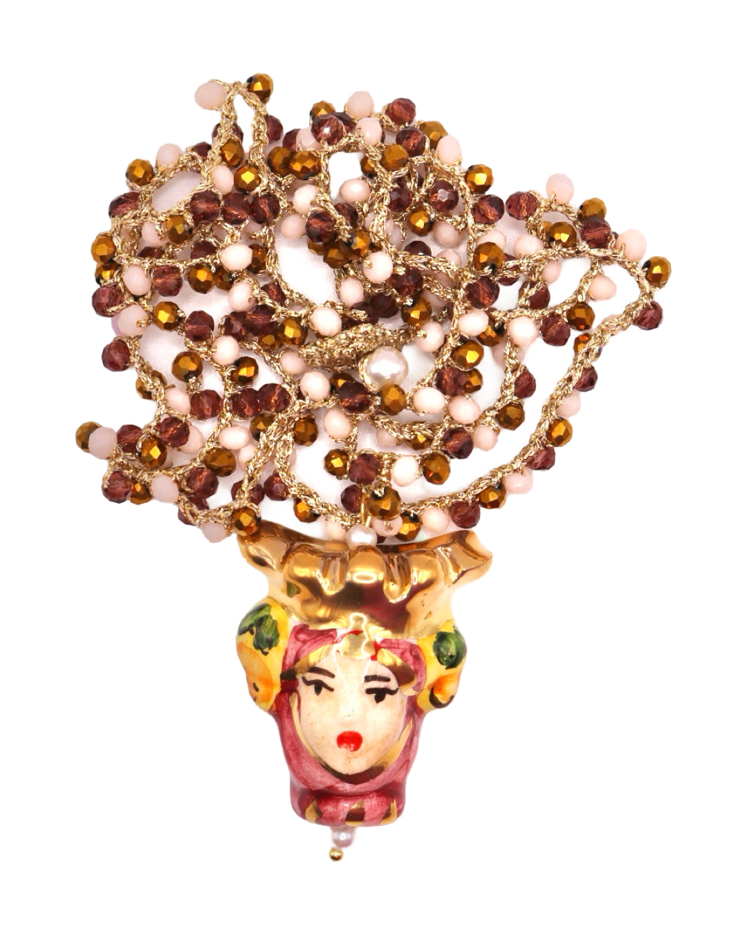 Collar cerámica reina vino edición limitada