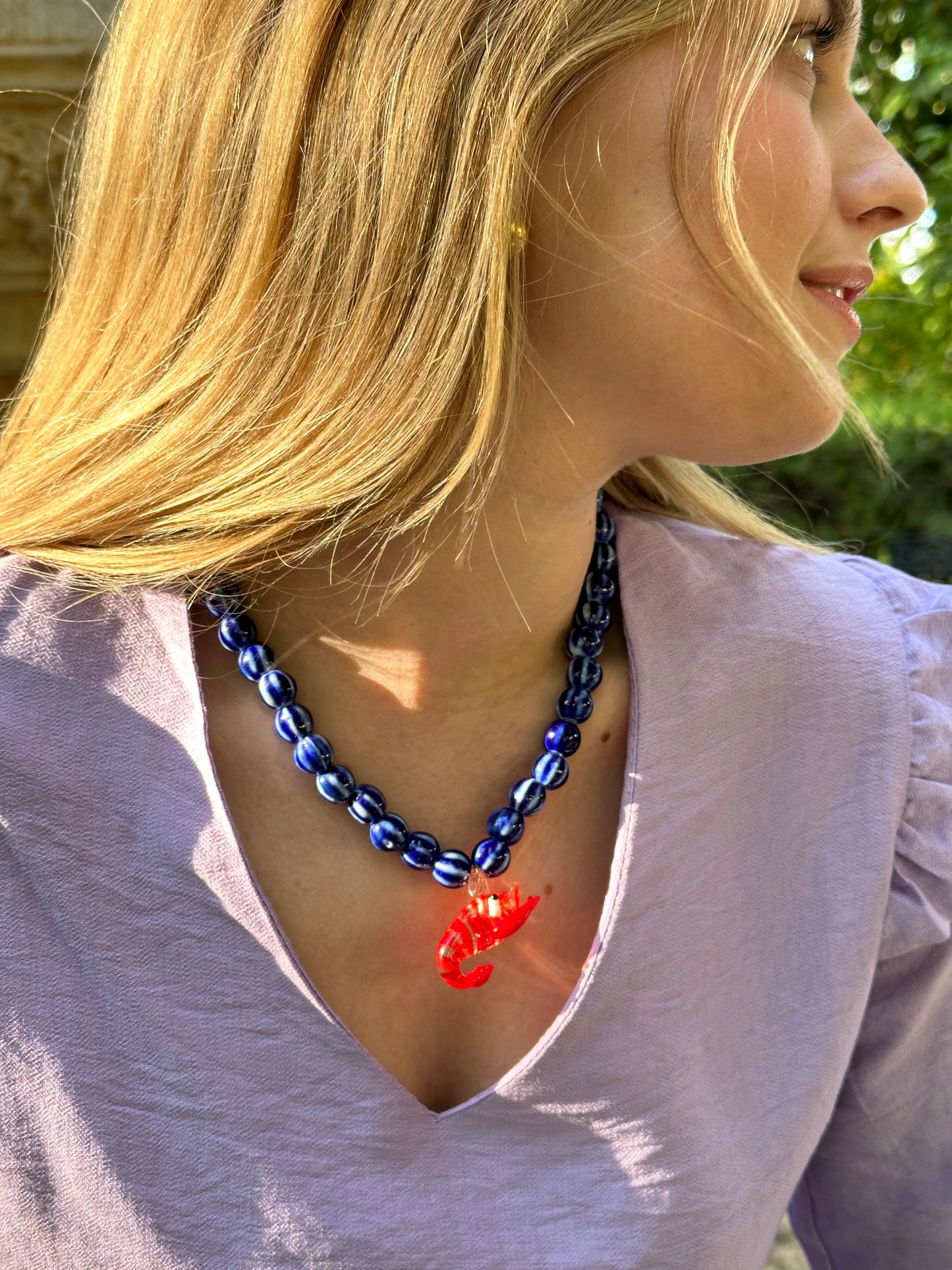 Dona Lobster Necklace
