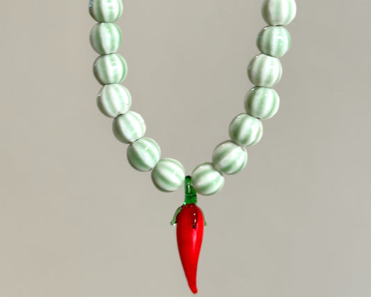 Red pepper necklace