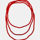 Cadena rojo amapola