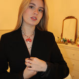 PREVENTA Collar cerámica seta edición limitada