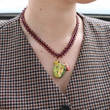 Collar cristales cactus