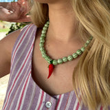 Red pepper necklace