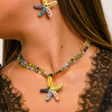 Collar cerámica estrella de mar