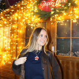 Collar Casita Jengibre roja edición limitada