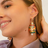 PREVENTA Pendientes cerámica testa di moro