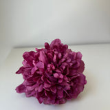 Peonía mediana buganvilla tintada a mano