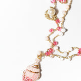 Collar cerámica caracola