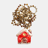 Collar Casita Jengibre roja edición limitada