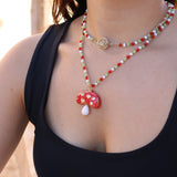 PREVENTA Collar cerámica seta edición limitada