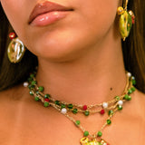 Collar cerámica cactus