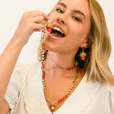Collar cerámica fresón