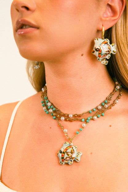 Collar cerámica pez Vicente