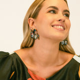 Pendientes cerámica mariposa