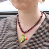 Collar cristales cactus