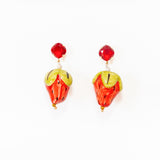 Pendientes cerámica fresón