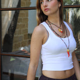 Collar cerámica cornicello