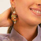 PREVENTA Pendientes cerámica testa di moro