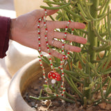 PREVENTA Collar cerámica seta edición limitada