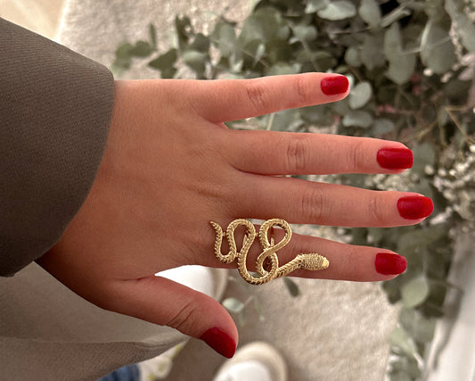 Anillo serpiente Lola