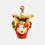 Charm cerámica reina roja