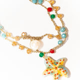 Collar cerámica estrella