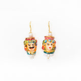 PREVENTA Pendientes cerámica testa di moro