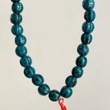 Red and blue patrician necklace