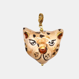 Charm cerámica leopardo
