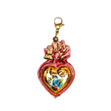Charm cerámica sagrado corazón vino
