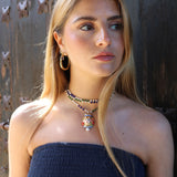 Collar cerámica testa di moro