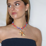 Collar cerámica estrella XL