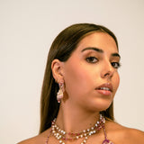 Pendientes cerámica caracola