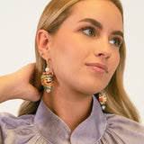 PREVENTA Pendientes cerámica testa di moro