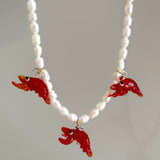 Gambite river pearl necklace