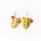 Pendientes cerámica cactus