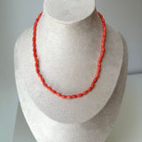 Collar coral melocotón