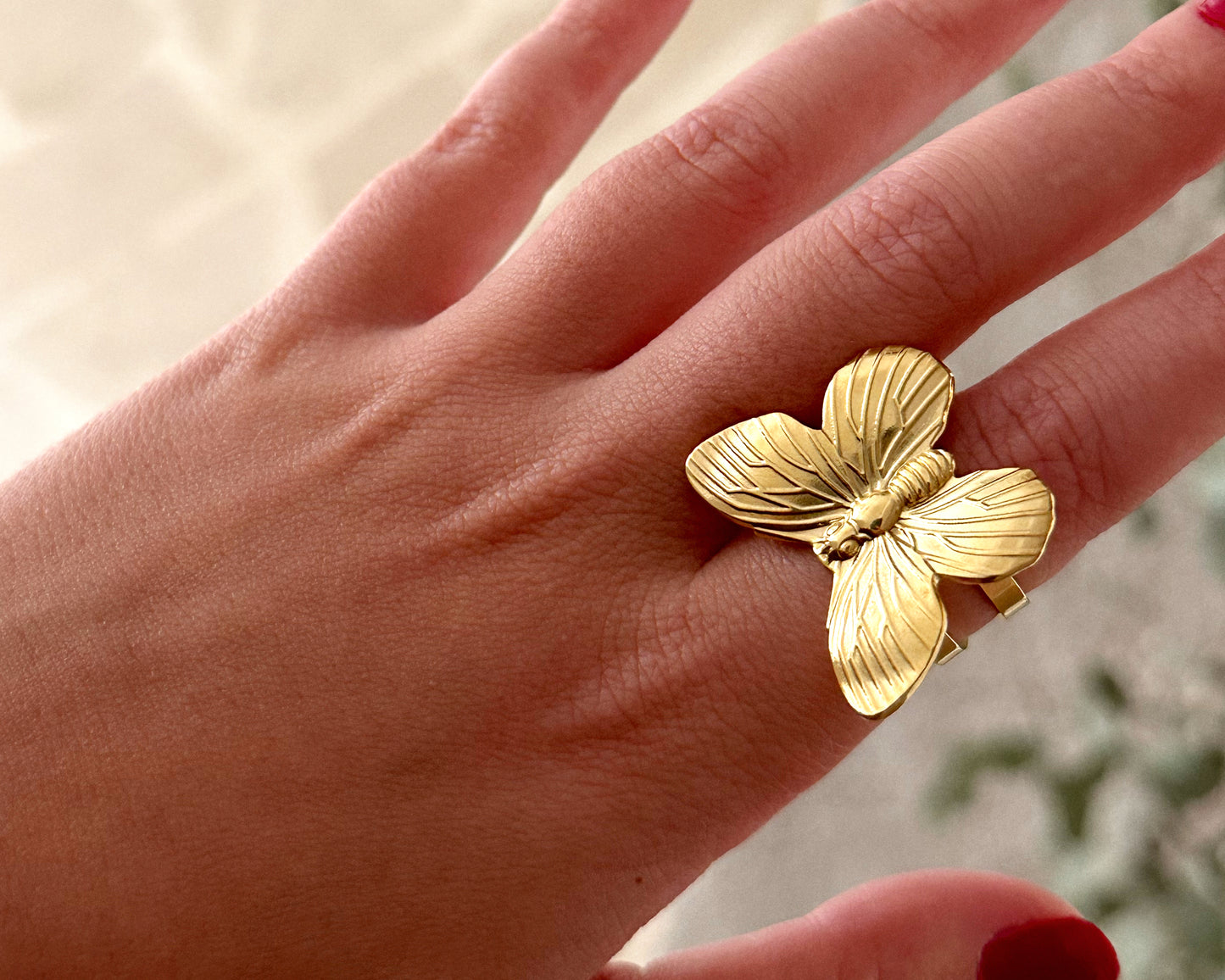 butterfly ring