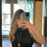 Collar cerámica reina vino