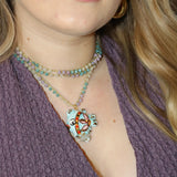 Collar cerámica pez siciliano