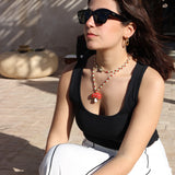 PREVENTA Collar cerámica seta edición limitada