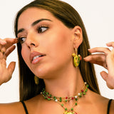 Collar cerámica cactus