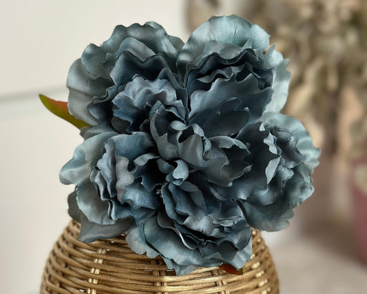 blue peony