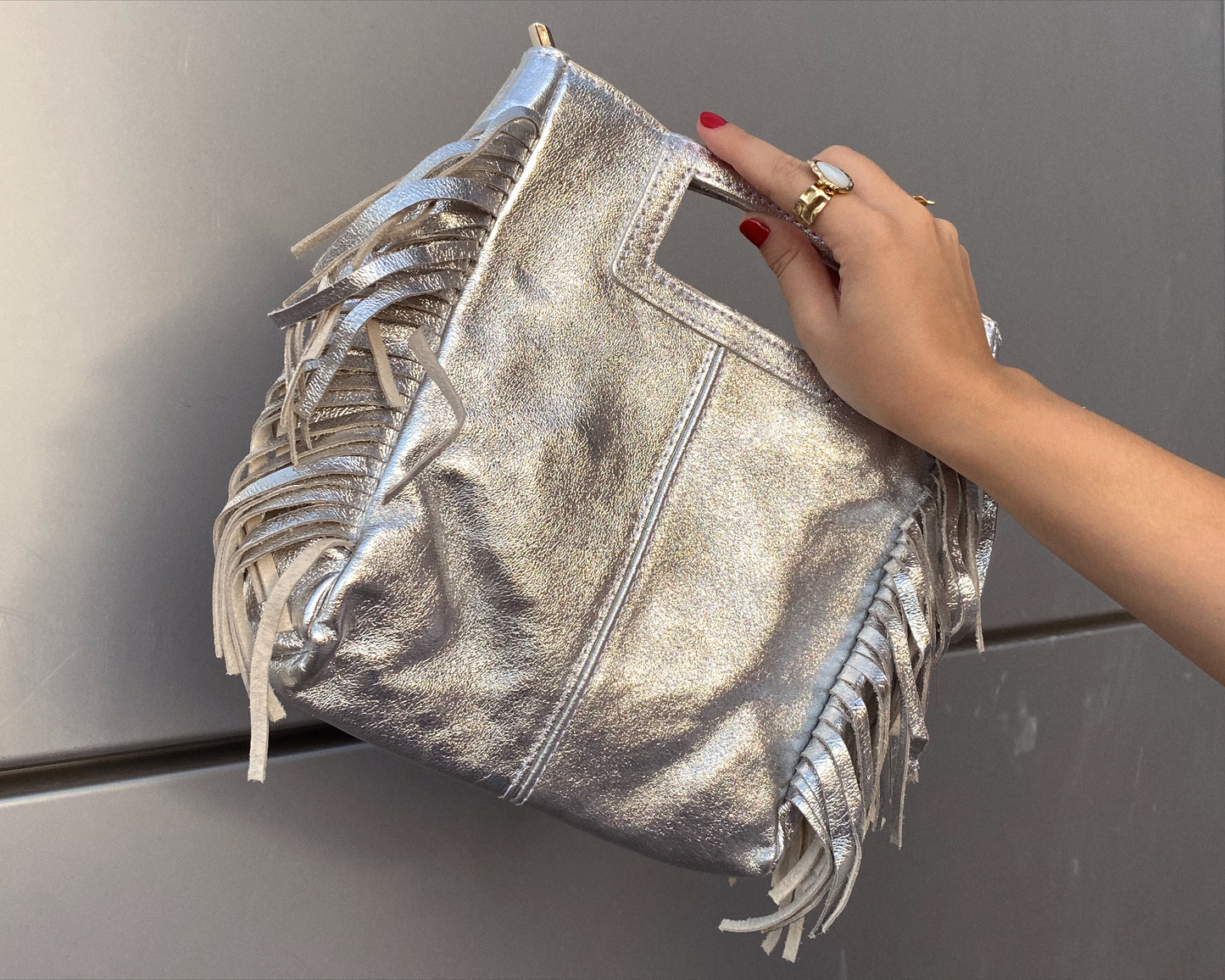 Silver Heavymetal Bag