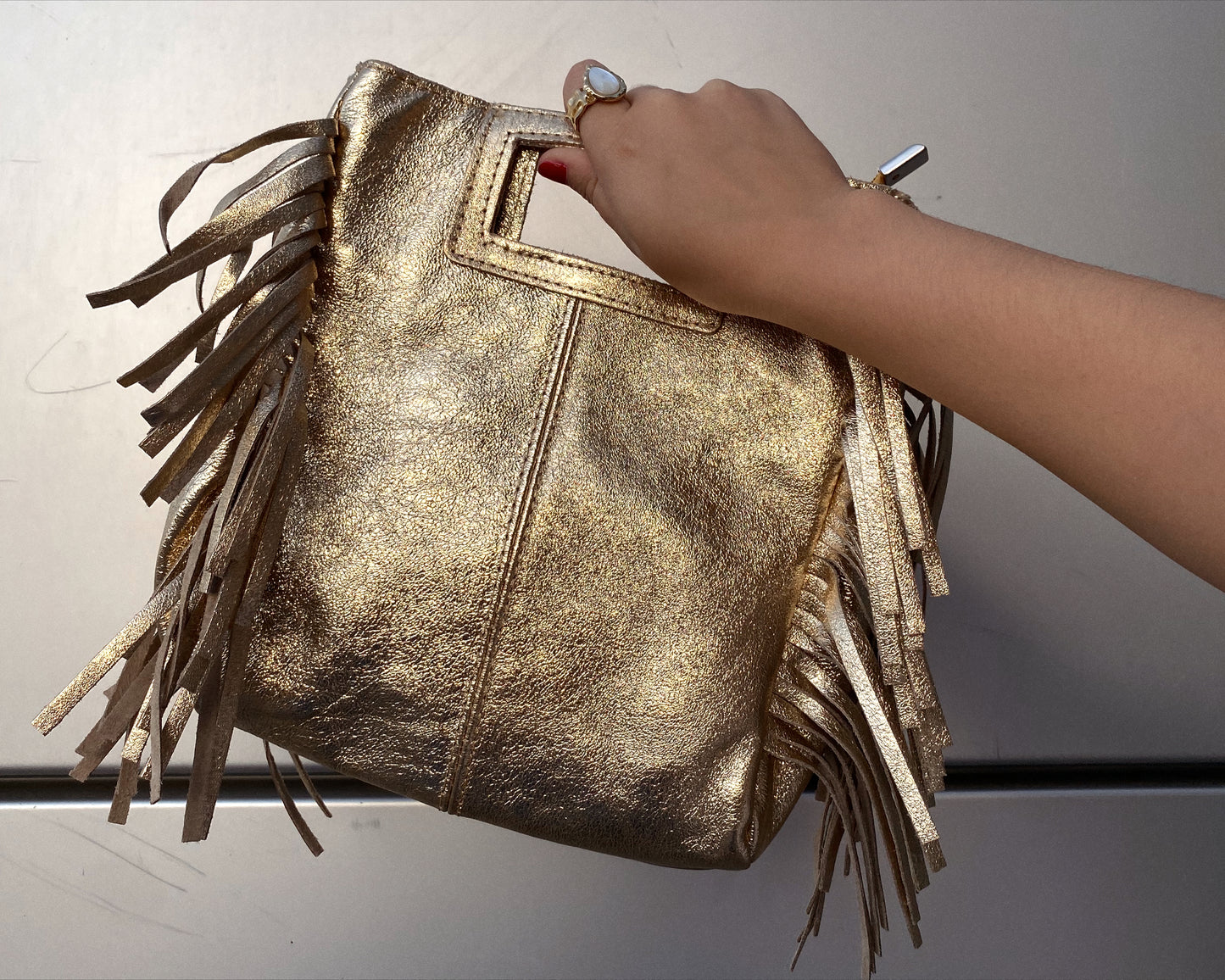 Gold Heavymetal Bag